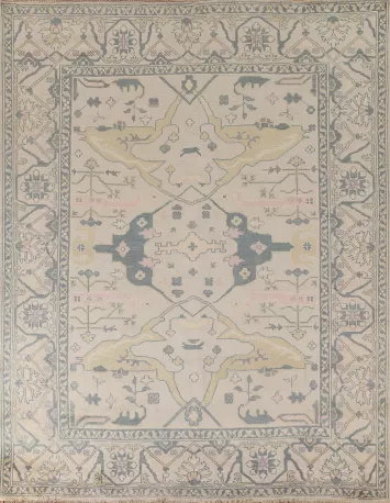 Handmade Oushak Oriental Area Rug 8x10
