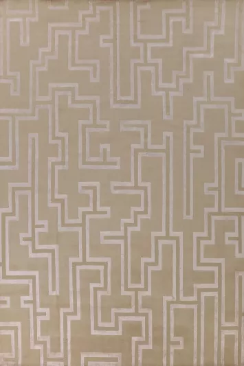 Handmade Geometric Modern Large Rug 10x14