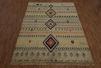 Decorate with This Eclectic Gem Colorful Moroccan Area Rug 9x12