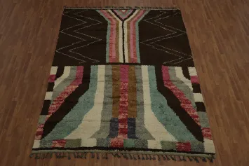 Handmade Moroccan Oriental Area Rug 8x10