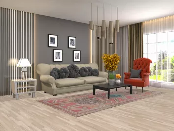 Tribal Geometric Ardebil Persian Runner Rug 4x10