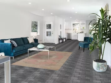 Vintage Pink Viss Persian Rug 5x7