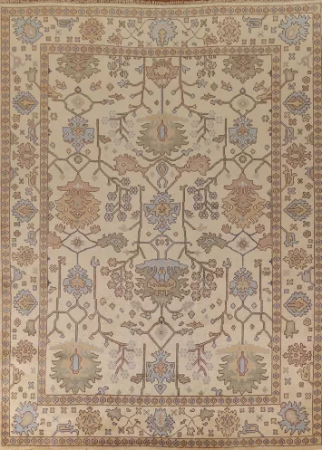 All-Over Oushak Oriental Area Rug 9x12