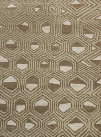 All-Over Handmade Modern Area Rug 8x10