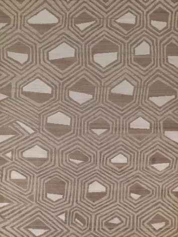 Handmade Indian Modern Area Rug 8x10