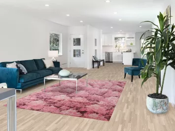 Modern Handmade Abstract Area Rug 6x9