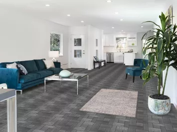 All-Over Striped Abstract Oriental Rug 3x5