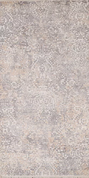 Handmade Modern Indian Abstract Rug 3x6