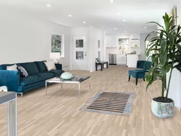 Handmade Modern Indian Abstract Rug 3x5