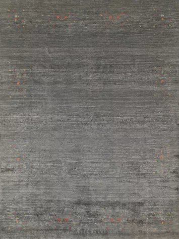 Gray & Green Gabbeh Oriental Area Rug 8x10