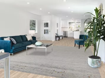 Handmade Gabbeh Indian Living Room Rug 9x12