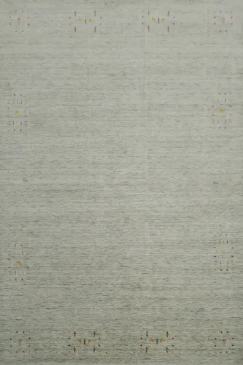 Sleek Gabbeh Large Area Rug 9x12 Featuring Minimalistic Details