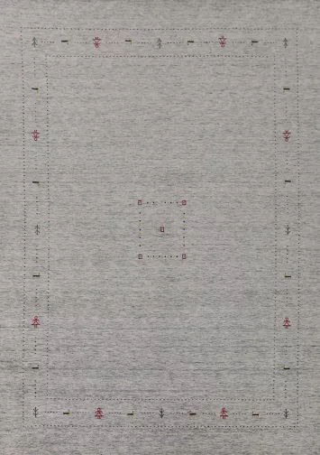 Handmade Gabbeh Indian Living Room Rug 9x12