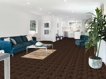 Abstract Modern Oriental Rug 3x5