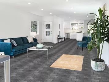 Yellow & Ivory Abstract Modern Rug 3x5