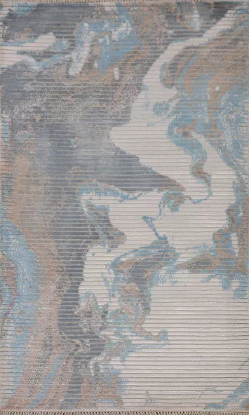 Handmade Wool Modern Abstract Rug 3x5