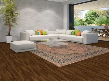 Vintage Floral Mashad Persian Area Rug 10x13