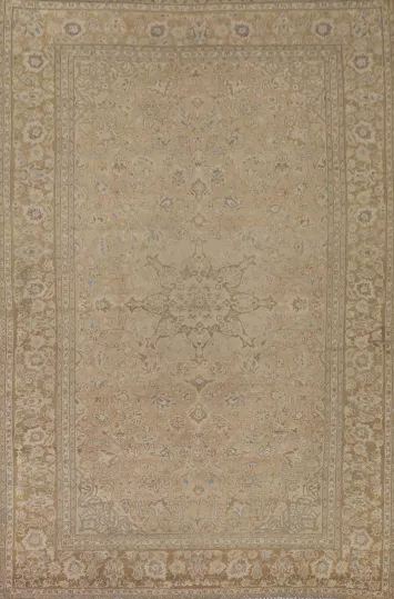 Handmade Wool Najafabad Persian Area Rug 7x10