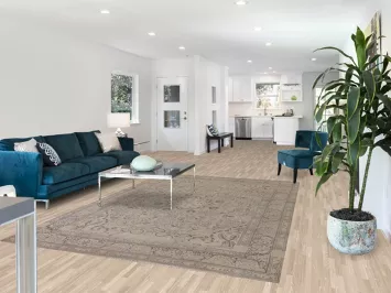 Handmade Wool Tabriz Persian Area Rug 7x10