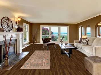 Vintage Wool Ardebil Persian Runner Rug 3x10