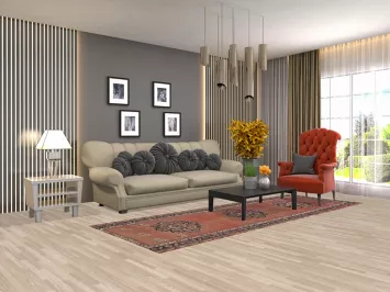 Vintage Wool Hamedan Persian Runner Rug 3x10