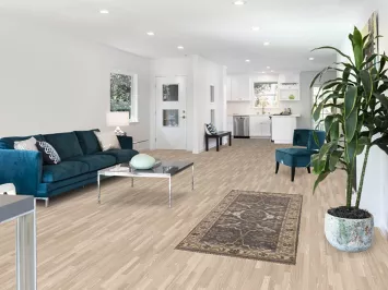 Gray Oushak Oriental Rug 3x6