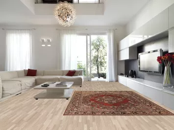 Antique Wool Mahal Persian Area Rug 9x12