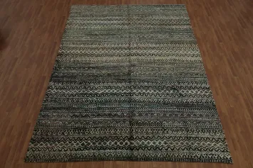 Earthy Colors Moroccan Area Rug 9x14 Ideal for Any Room Decor