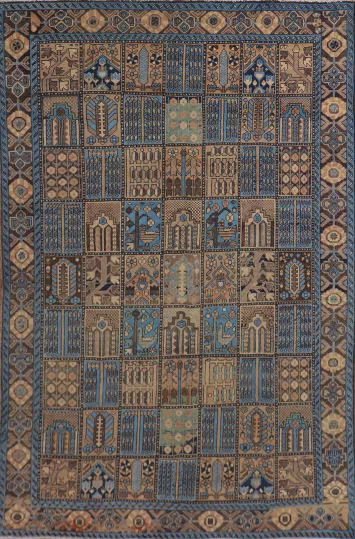 Garden Design Bakhtiari Persian Area Rug 7x10