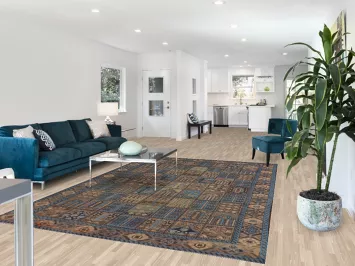 Garden Design Bakhtiari Persian Area Rug 7x10