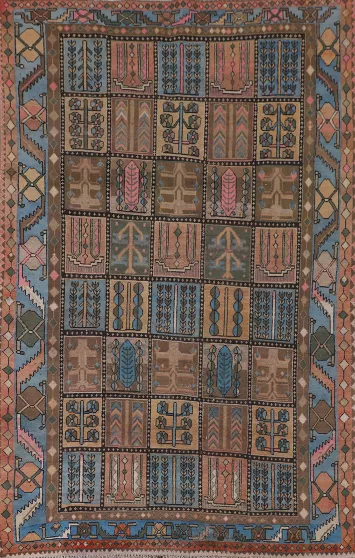 Garden Design Bakhtiari Persian Area Rug 6x9