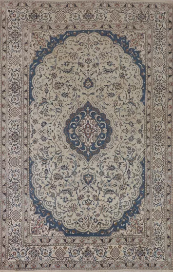 Traditional Nain Persian Area Rug 6x10
