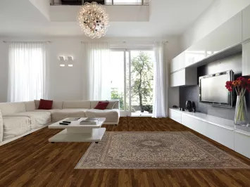 Over Dyed Floral Tabriz Persian Area Rug 10x12