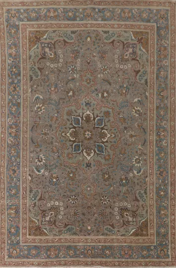 Wool Over-Dyed Tabriz Persian Area Rug 8x12