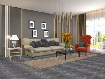 Handmade Wool Kashan Persian Runner Rug 3x11