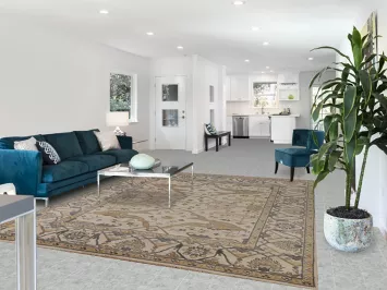 All-Over Oushak Oriental Area Rug 8x10