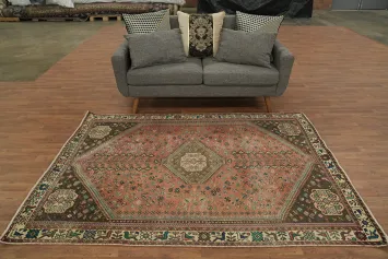 Tribal Geometric Shiraz Persian Rug 5x7