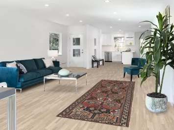 Vintage Wool Hamedan Persian Runner Rug 3x9