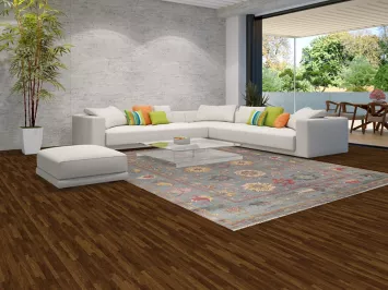 All-Over Floral Oushak Oriental Area Rug 9x12