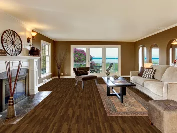 Vintage Geometric Heriz Persian Runner Rug 4x13