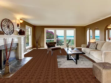 All-Over Abstract Turkish Area Rug 5x8