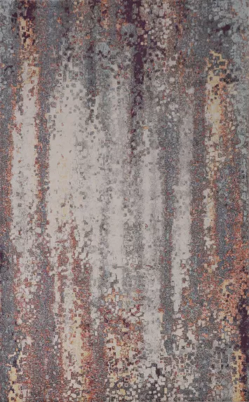 All-Over Abstract Turkish Area Rug 5x8