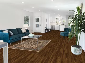 Floral Kashan Turkish Oriental Rug 4x6