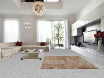 All-Over Abstract Oriental Area Rug 8x10