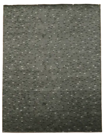Striped Nepalese Indian Area Rug 9x12