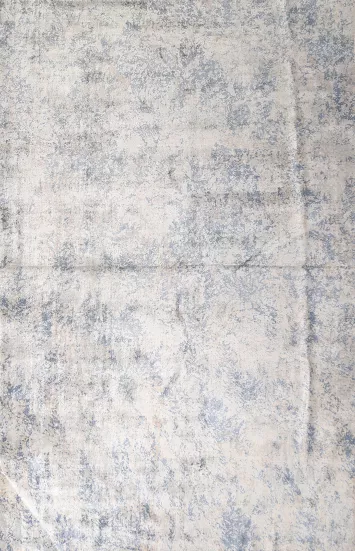 All-Over Abstract Indian Area Rug 7x10