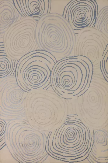 All-Over Gabbeh Oriental Area Rug 6x9