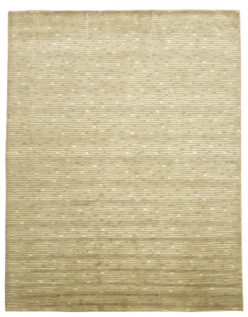 All-Over Striped Nepalese Area Rug 9x12