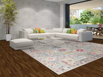 All-Over Oushak Oriental Large Rug 12x15