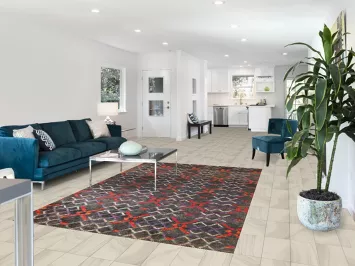 Trellis Abstract Persian Area Rug 6x9